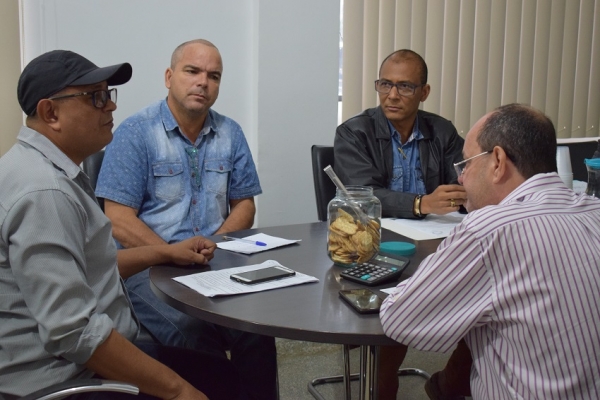 Sgt. Maia visita gabinete do prefeito Roni Irmãozinho, para traçar metas para 2020 na Guarda Mirim