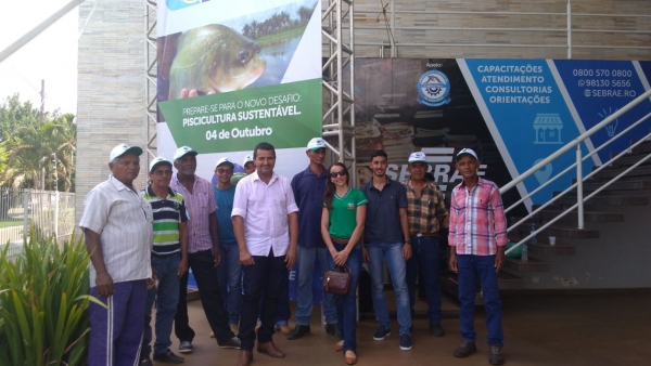 Secretaria Municipal de Agricultura de Buritis presente no 2° Fórum da Psicultura de Rondônia em Ariquemes
