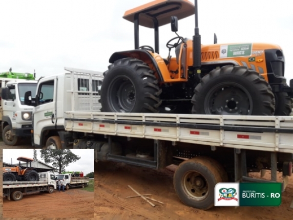 AGRICULTURA: SEMAGRI de Buritis recebe novos tratores e equipamentos Agrícolas