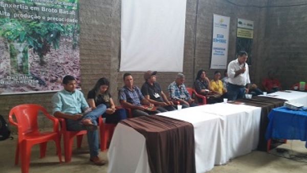 Seminário sobre Cooperativismo, Associativismo e Cacauicultura reúne mais de 120 produtores em Buritis.