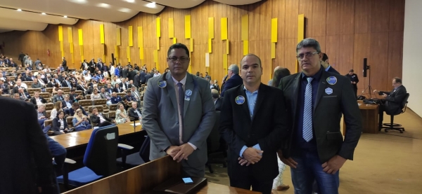 Em Brasilia, prefeito de Buritis participa de reunião sobre compartilhamento do recursos do pré-sal