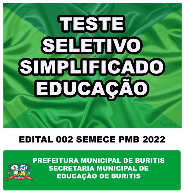Prefeitura de Buritis abre Teste Seletivo para Educação Municipal