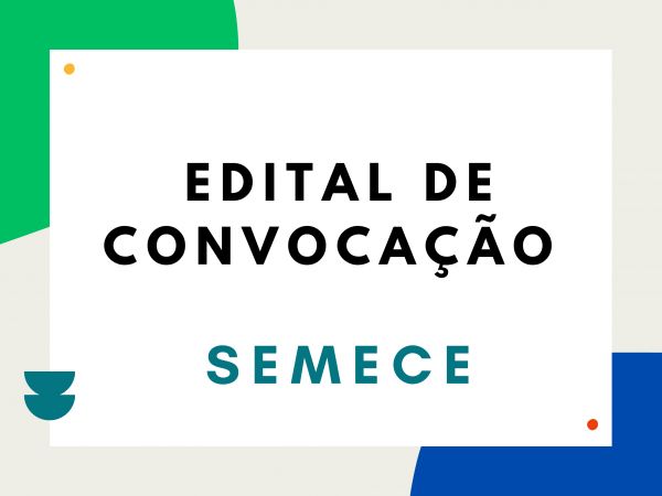 EDITAL Nº 011/VOLUNTÁRIO/SEMECE/2024  3º CONVOCAÇÃO PARA PRESTAÇÃO DE SERVIÇO VOLUNTÁRIO